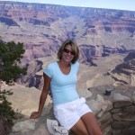 Lori in Grand Canyon