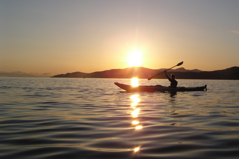 kayaking